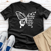 Birdies and Butterfly Heathered Tee