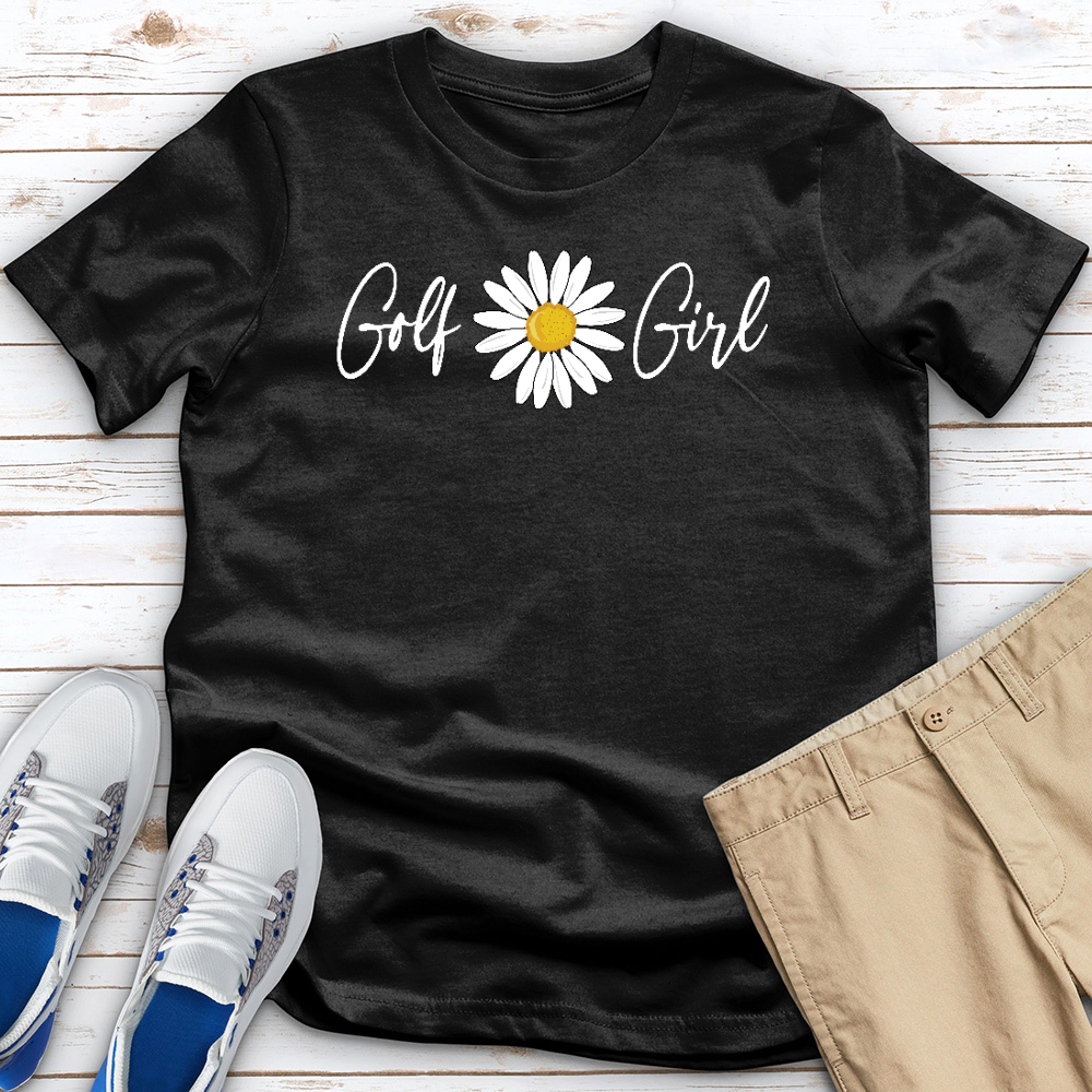 Golf Girl Daisy Heathered Tee