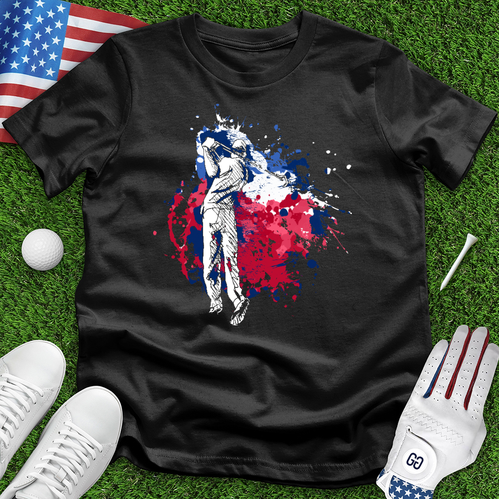 USA Golf Tee