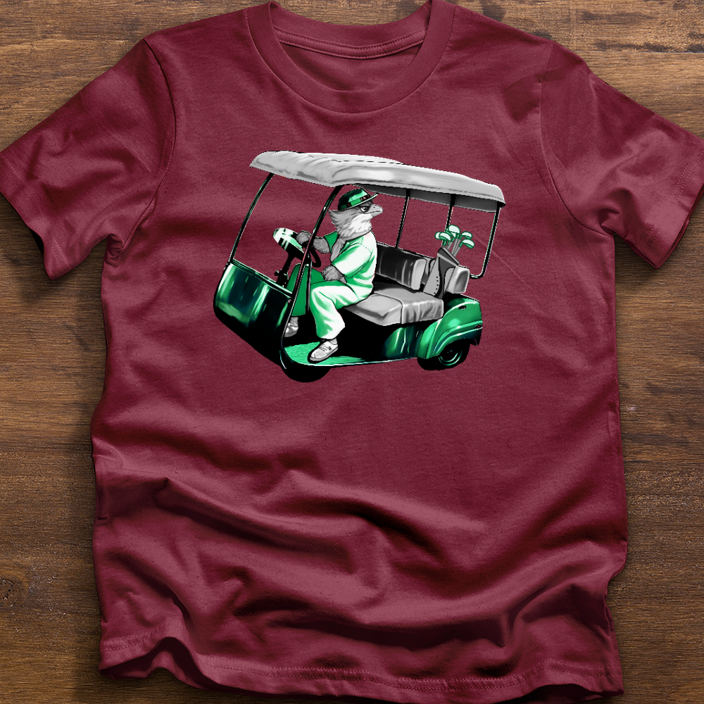 Eagle Driving Golf Cart Tee