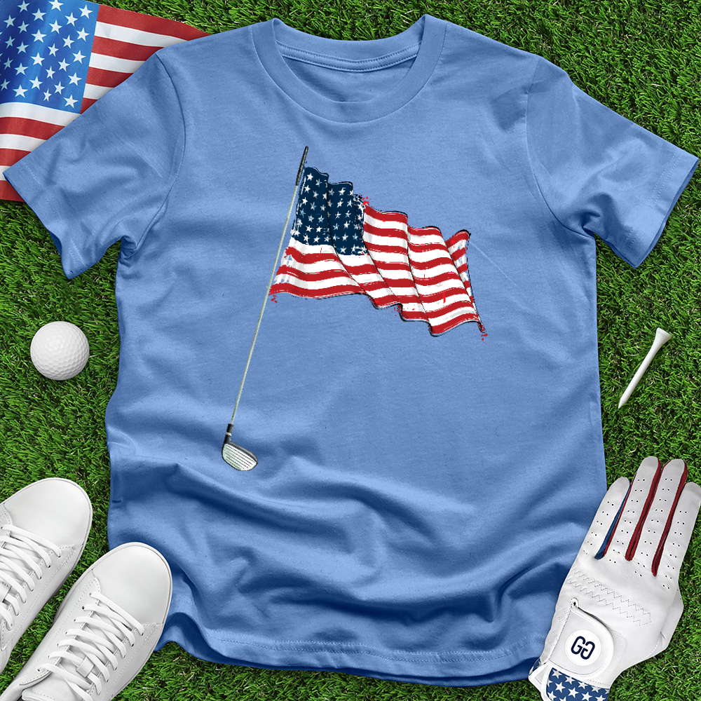 American Flag Driver Tee