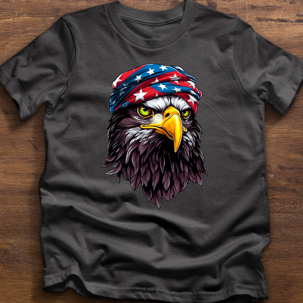 USA Flag Bandana Eagle Tee