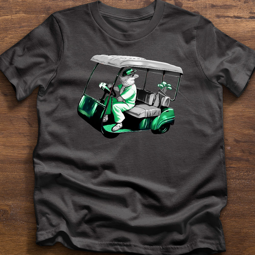 Eagle Driving Golf Cart Tee