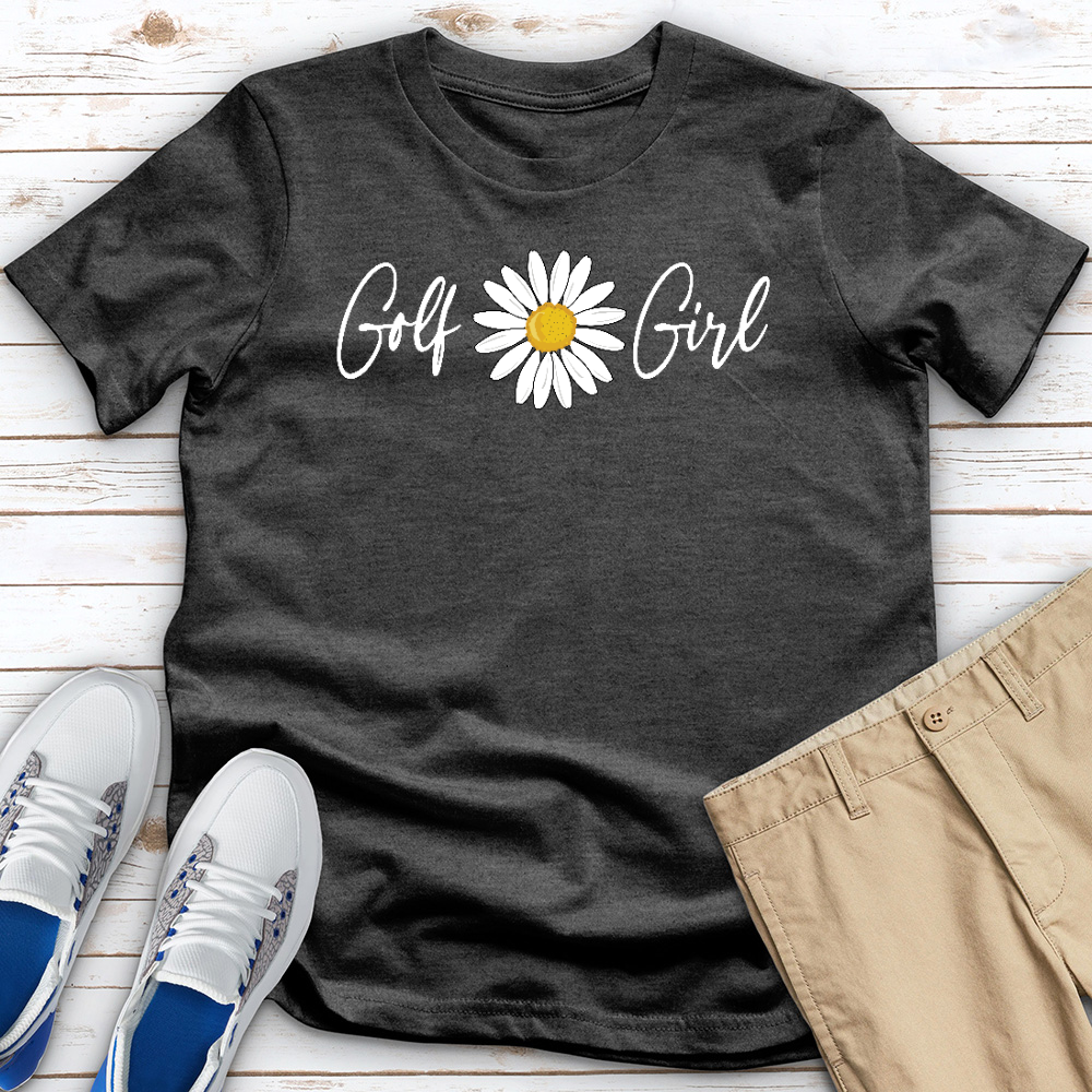 Golf Girl Daisy Heathered Tee