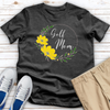 Golf Mom Wreath Heathered Tee