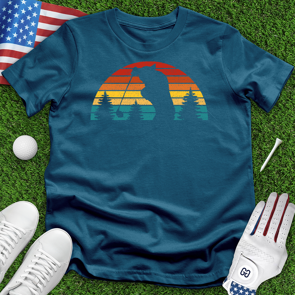 Sunset Golfer Tee