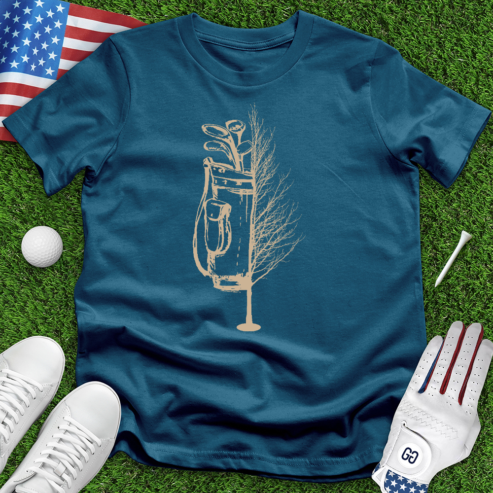 Golf Bag Tree Tee