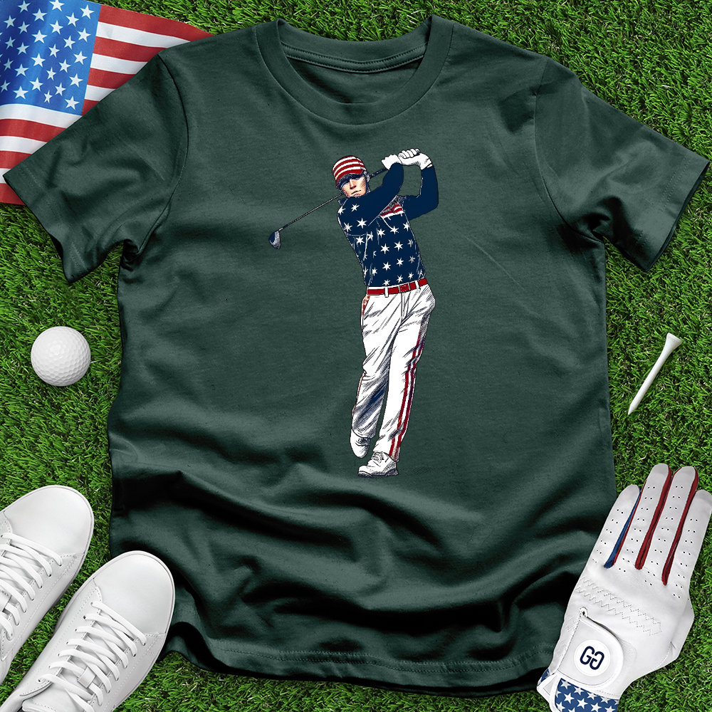 USA Golfer Tee