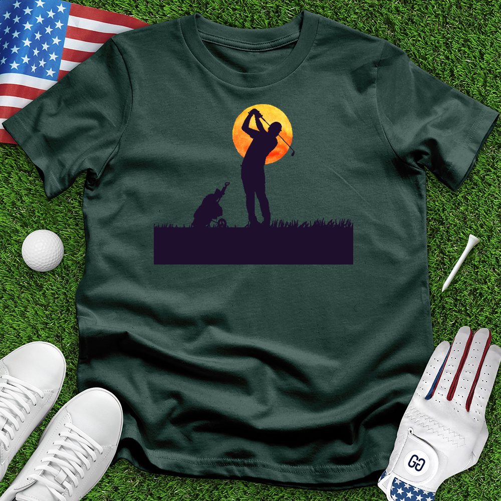 Moonlit Golfer Tee