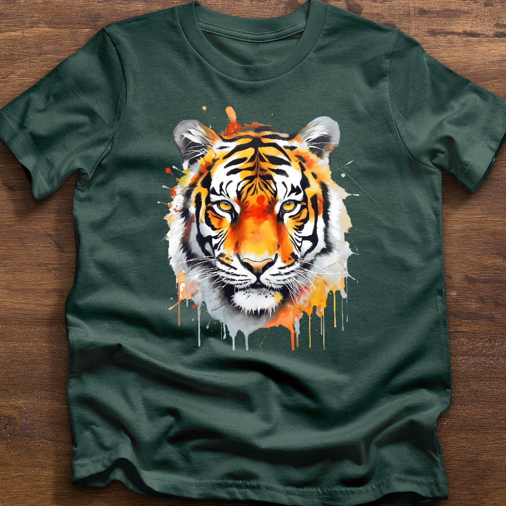 Tiger Face Art Tee