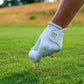 White Golf Glove