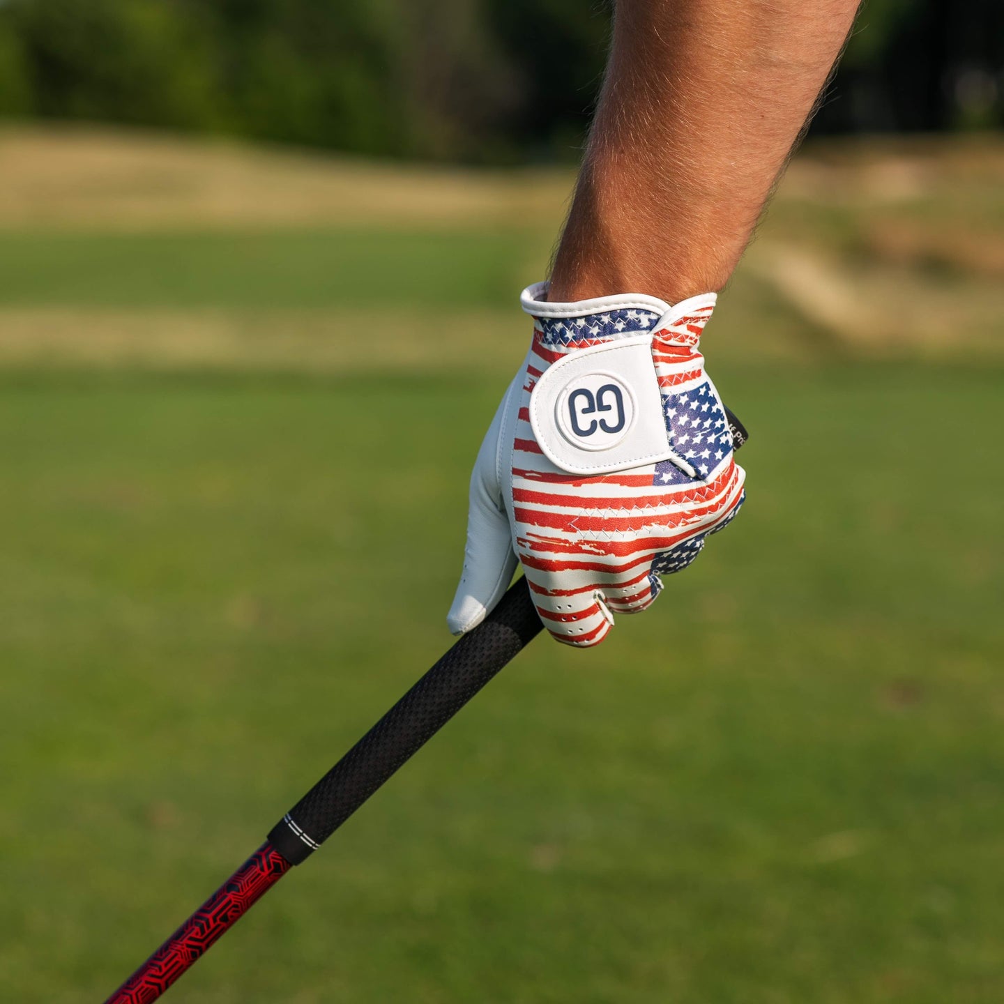 Stars and Stripes Golf Glove