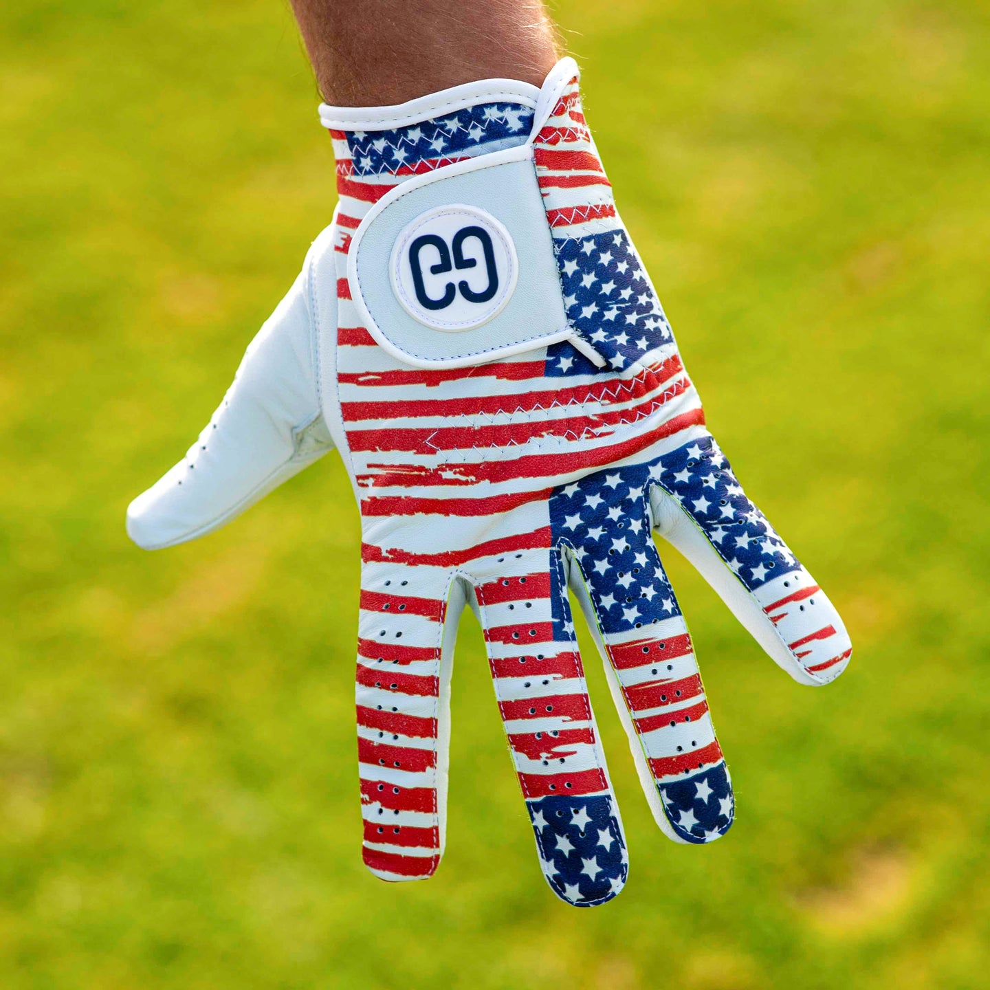 Stars and Stripes Golf Glove