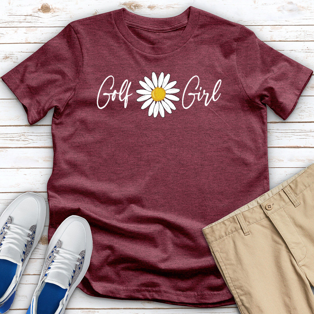 Golf Girl Daisy Heathered Tee