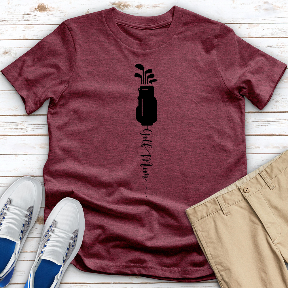 Golf Mom Heathered Tee