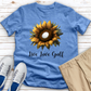 Live Love Golf Sunflower Golf Heathered Tee
