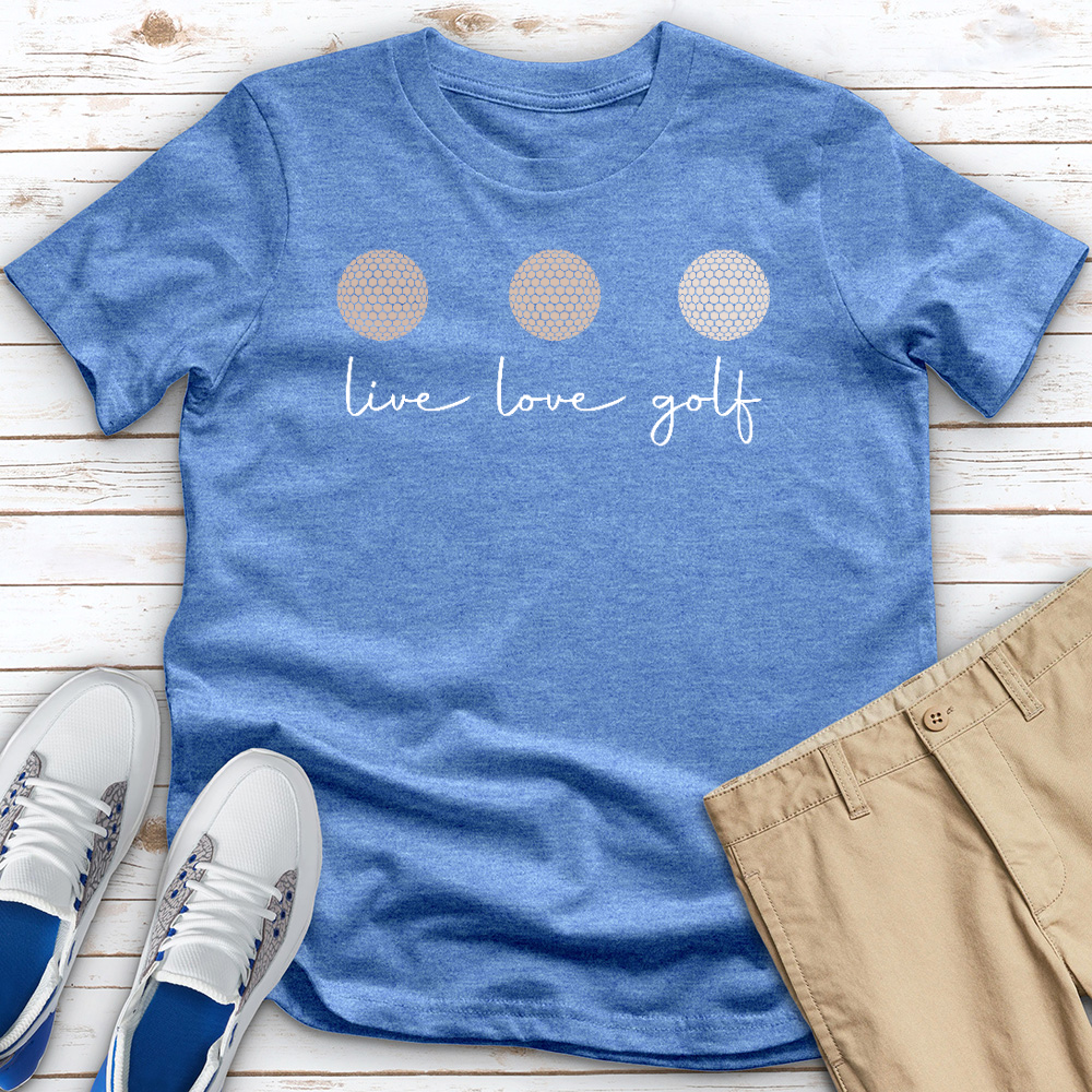 Play Golf Heathered Tee