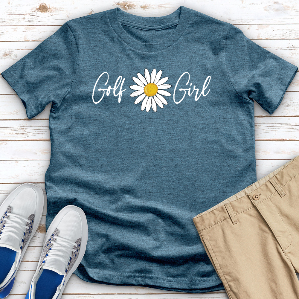 Golf Girl Daisy Heathered Tee