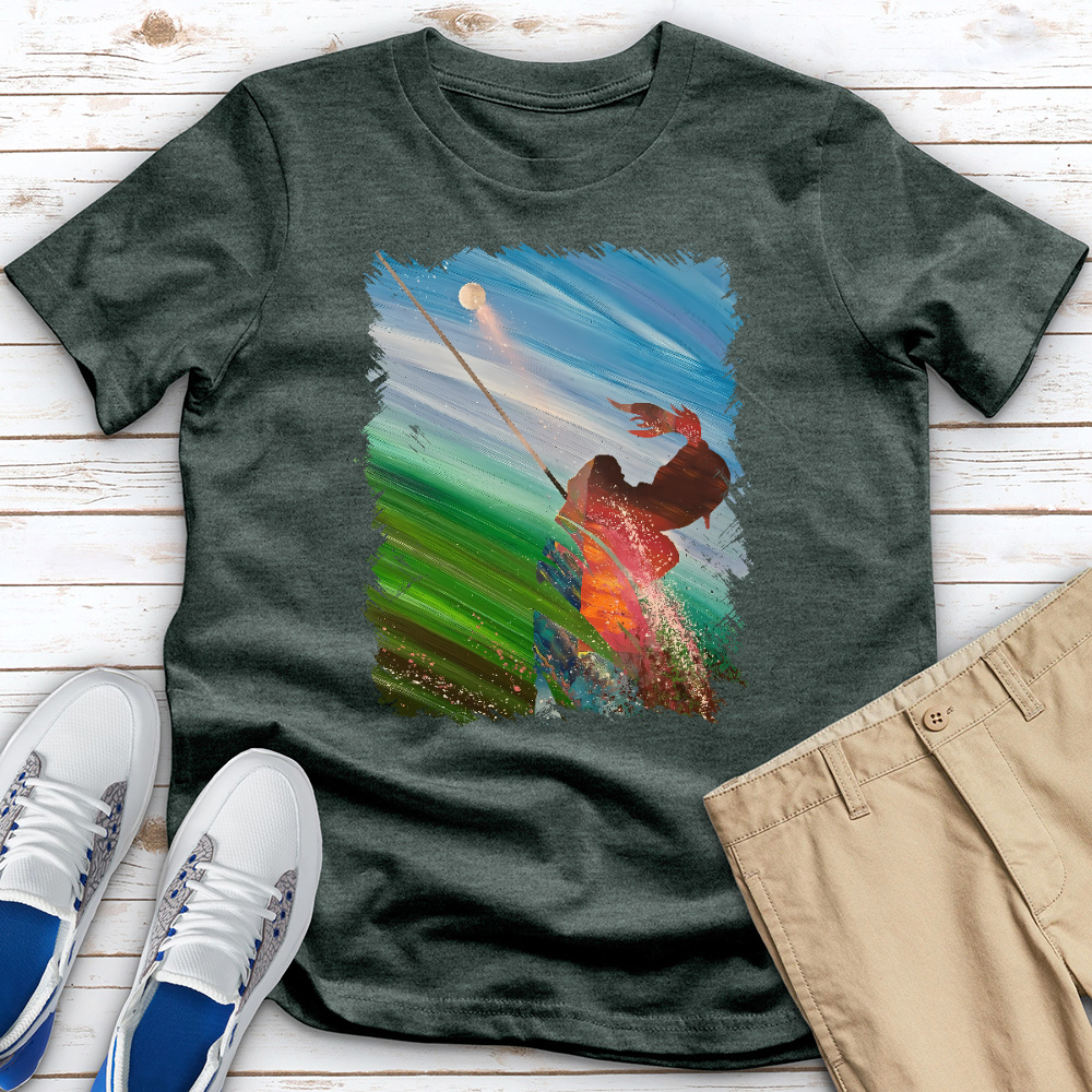Power Golfer Heathered Tee