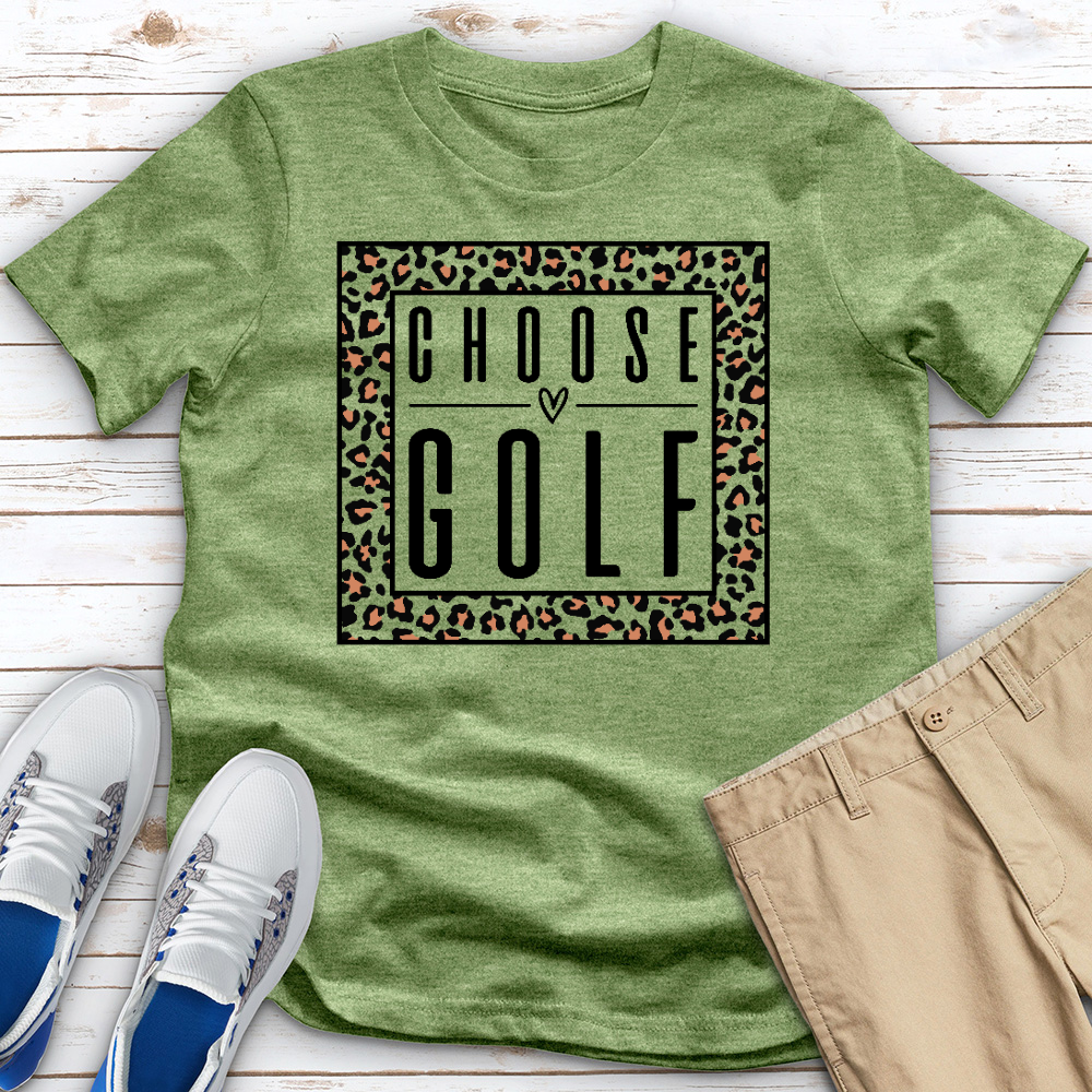 Choose Golf Heathered Tee