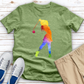 Rainbow Golfer Heathered Tee