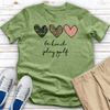 Be Kind Play Golf Heathered Tee