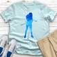 Watercolor Putt Heathered Tee