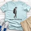 Gone Thinking Heathered Tee