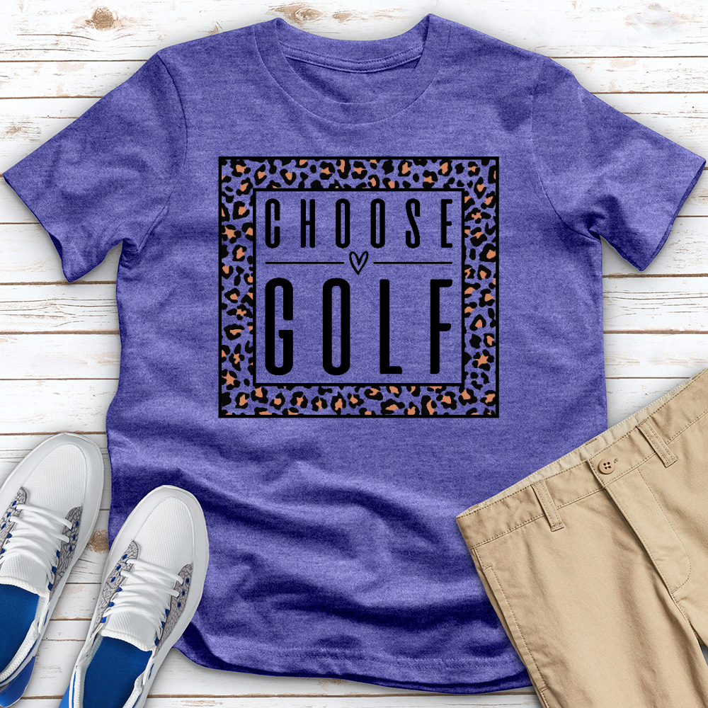 Choose Golf Heathered Tee