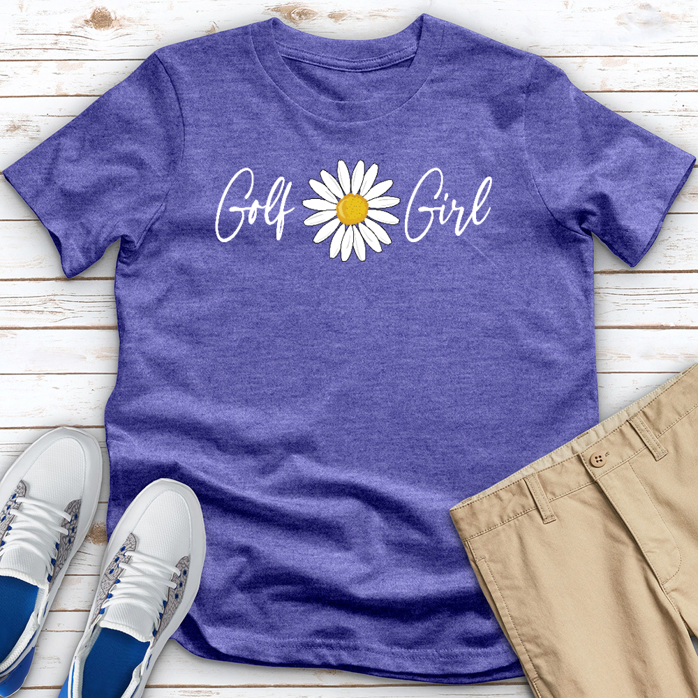 Golf Girl Daisy Heathered Tee