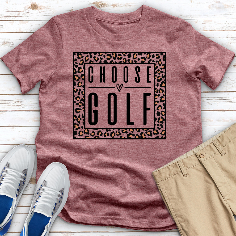 Choose Golf Heathered Tee