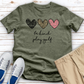 Be Kind Play Golf Heathered Tee