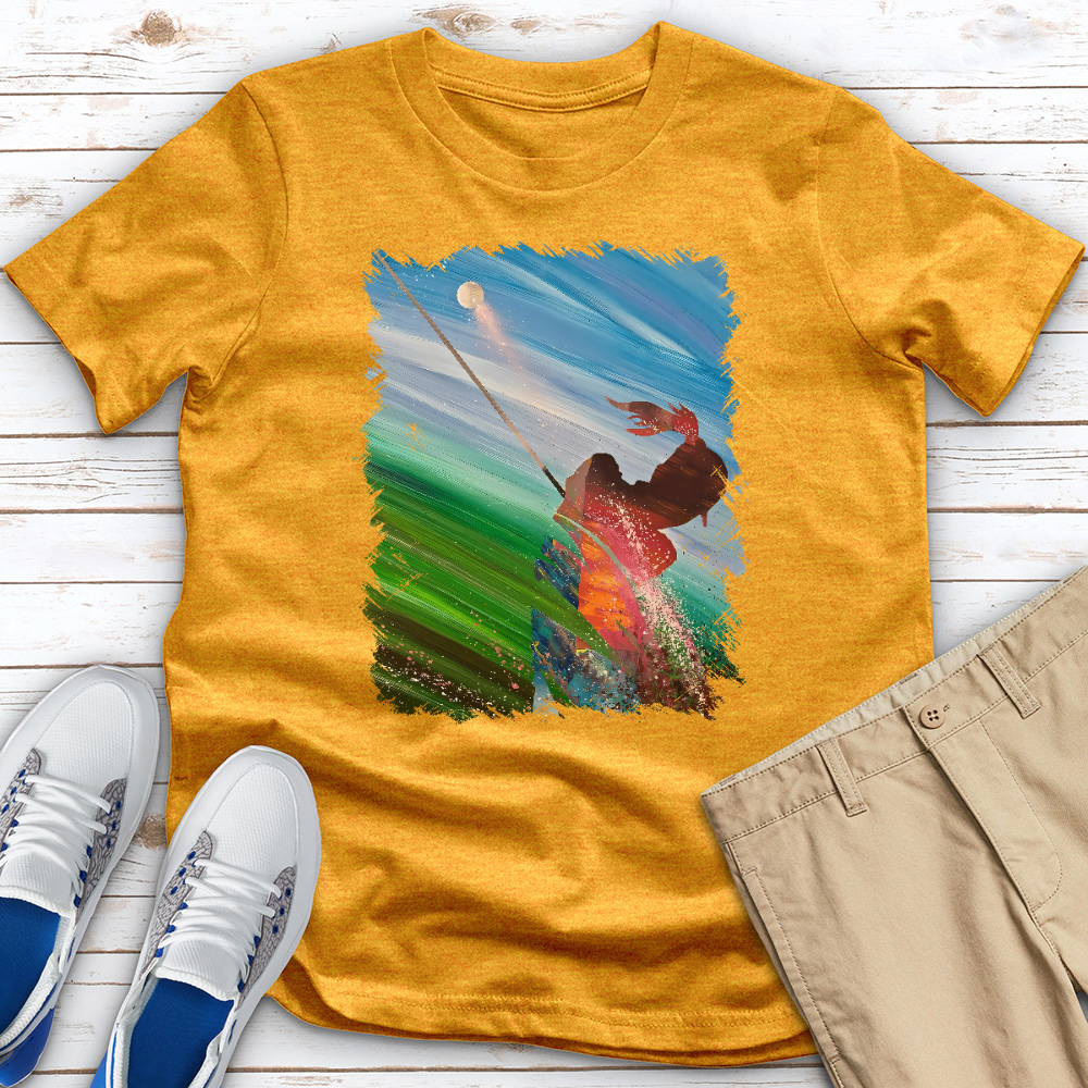 Power Golfer Heathered Tee