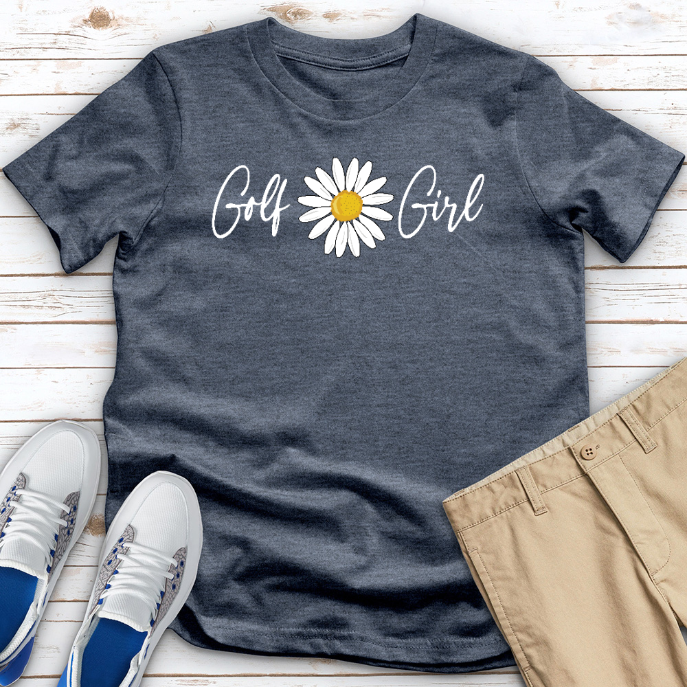 Golf Girl Daisy Heathered Tee