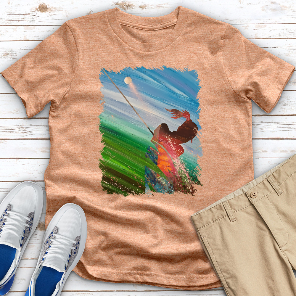 Power Golfer Heathered Tee