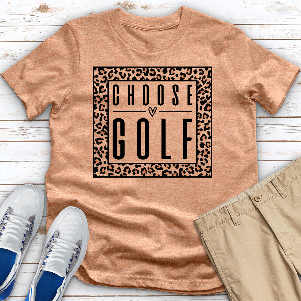 Choose Golf Heathered Tee