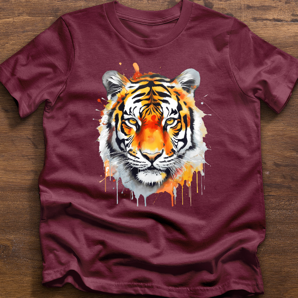 Tiger Face Art Tee