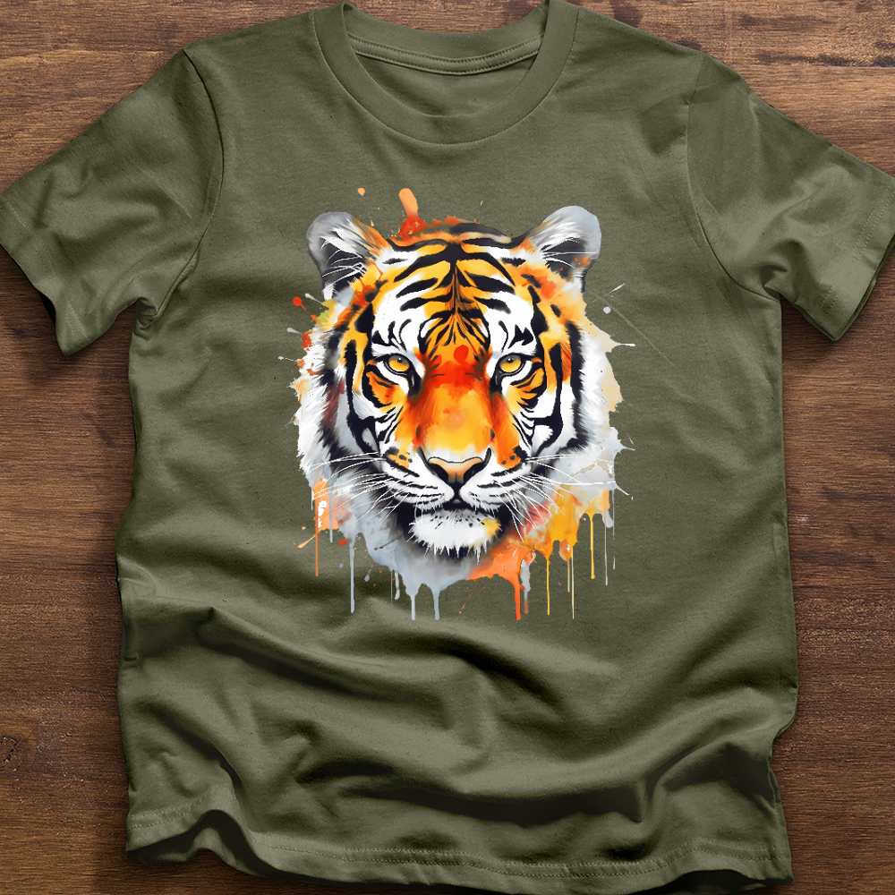 Tiger Face Art Tee