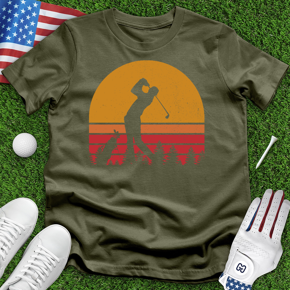 Clubs Golfer Tee