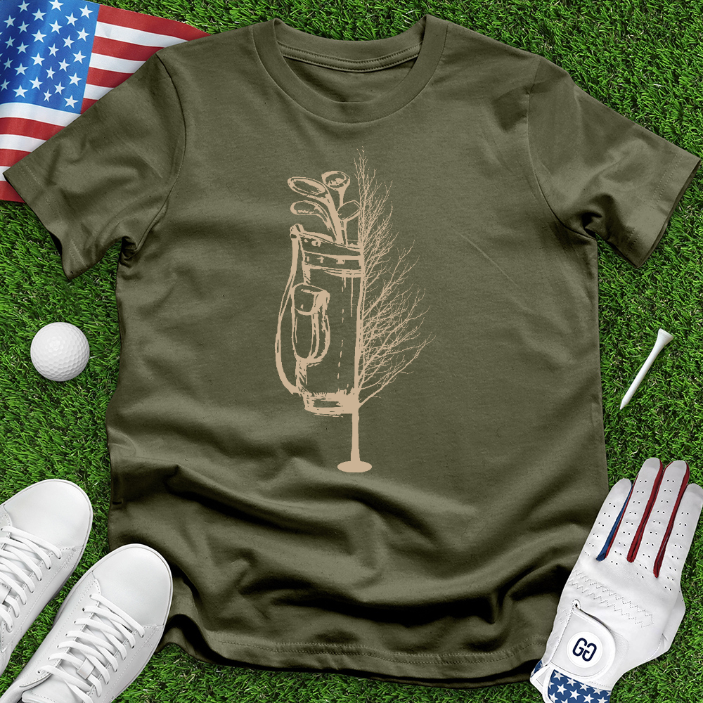 Golf Bag Tree Tee