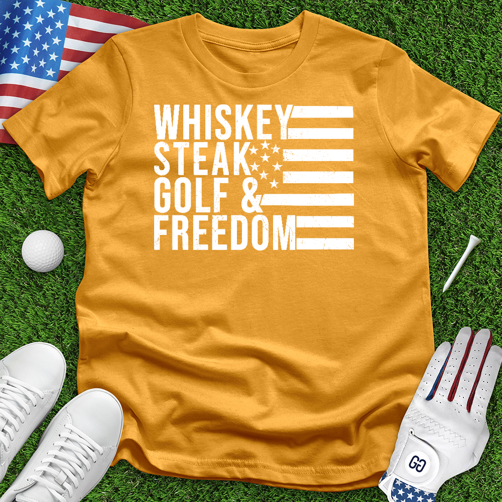 Whiskey And Golf Tee