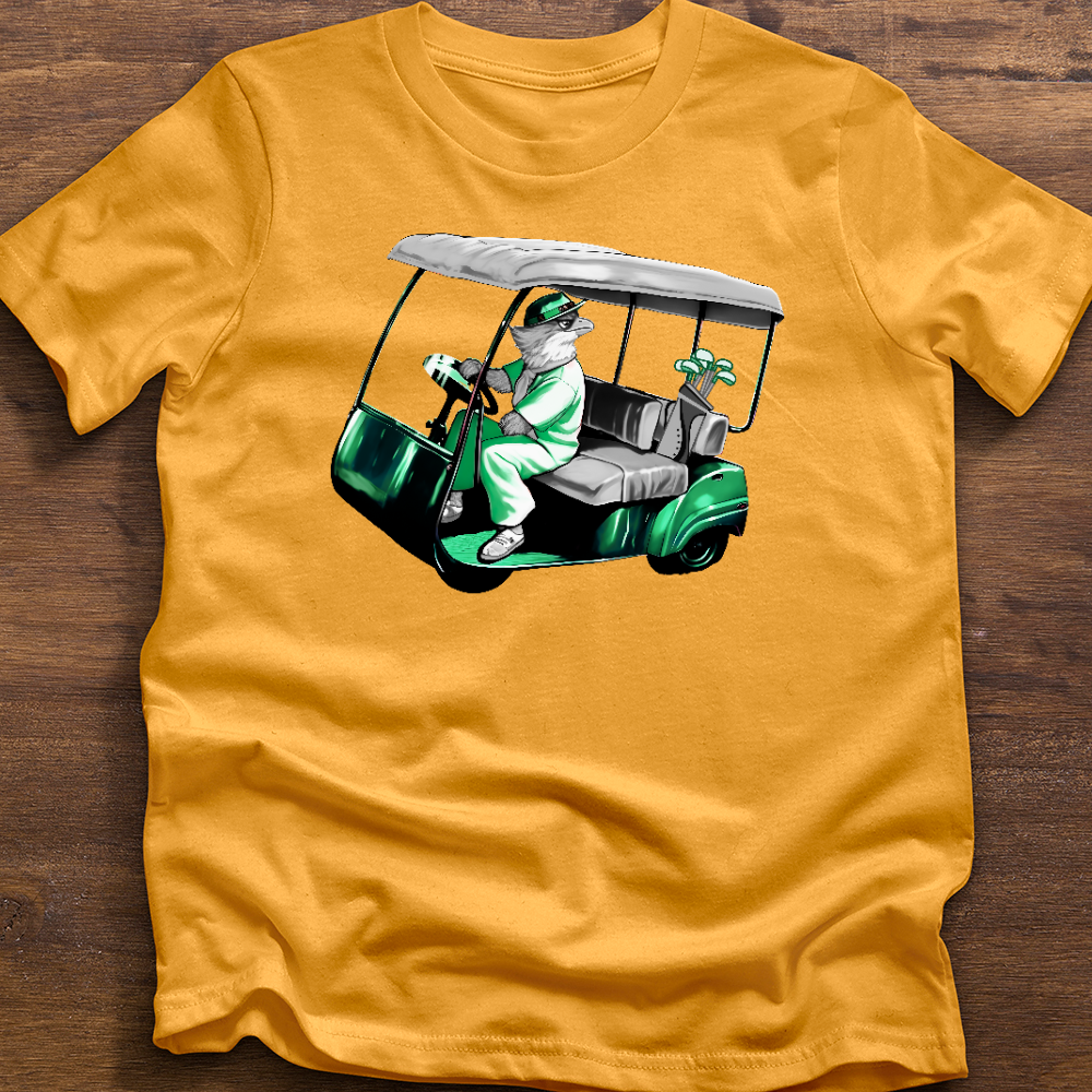 Eagle Driving Golf Cart Tee