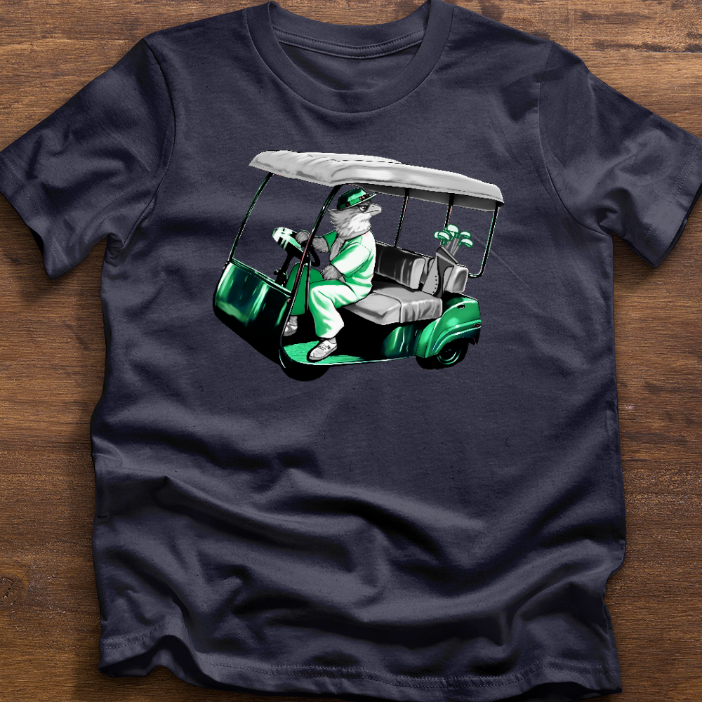 Eagle Driving Golf Cart Tee