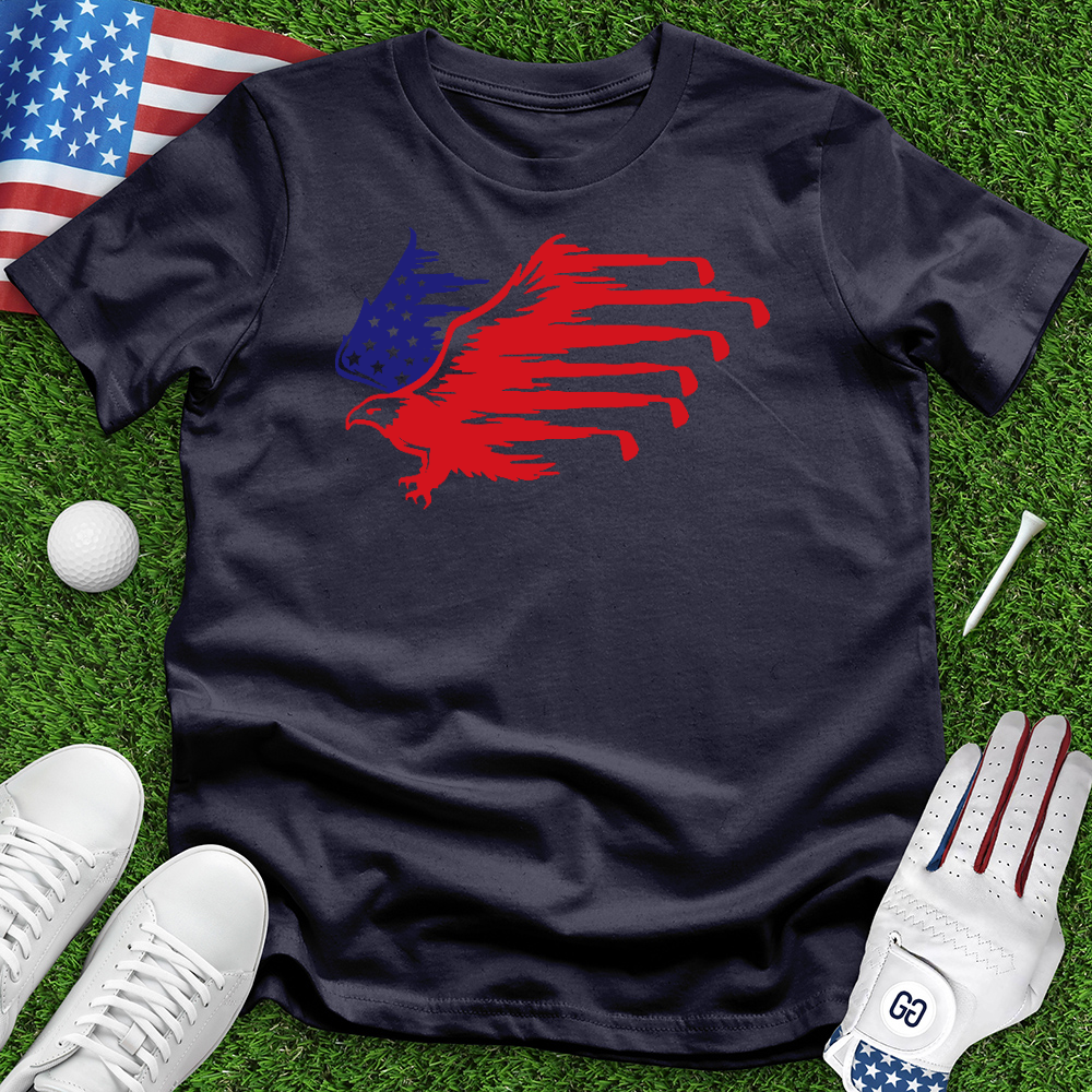 American Flag Eagle Tee