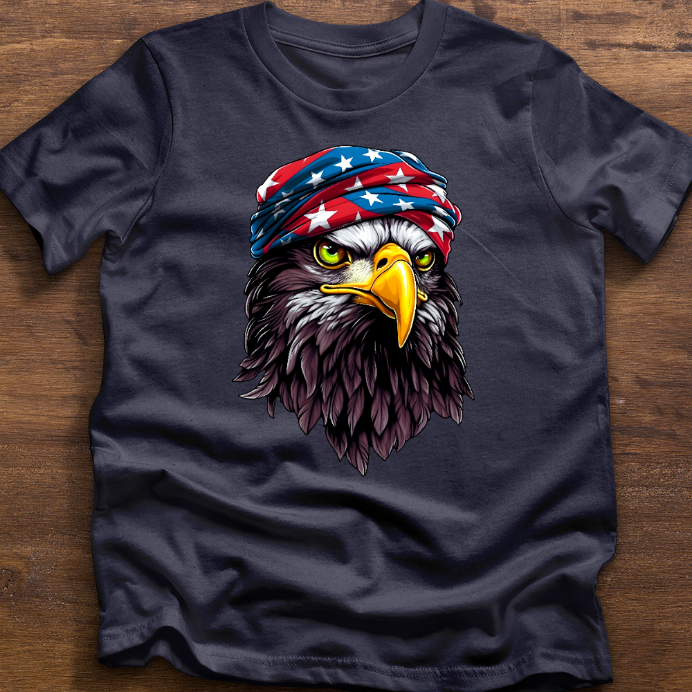 USA Flag Bandana Eagle Tee