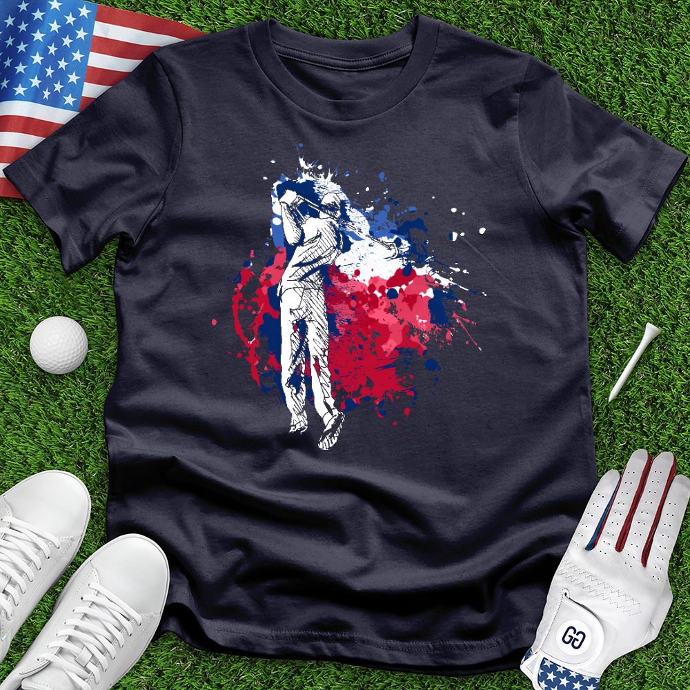 USA Golf Tee