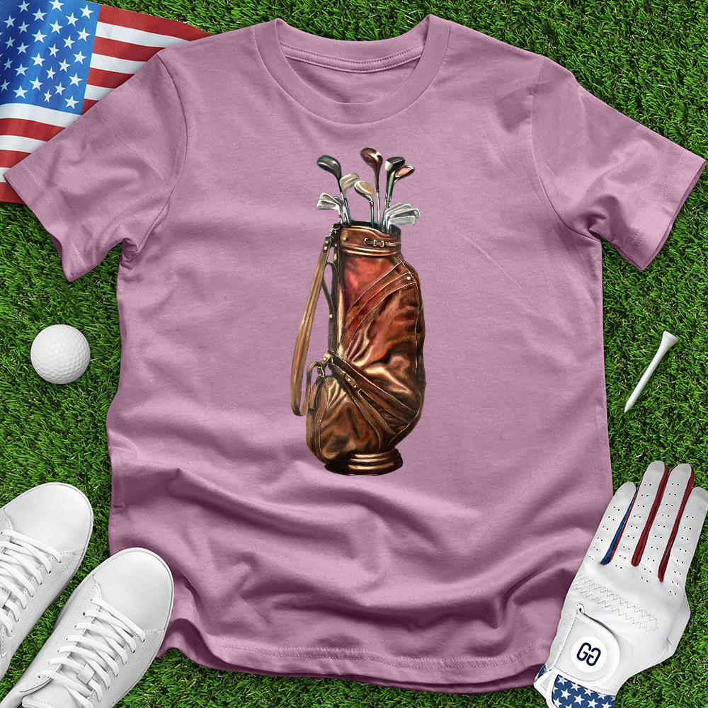 Old School Golf Bag Tee