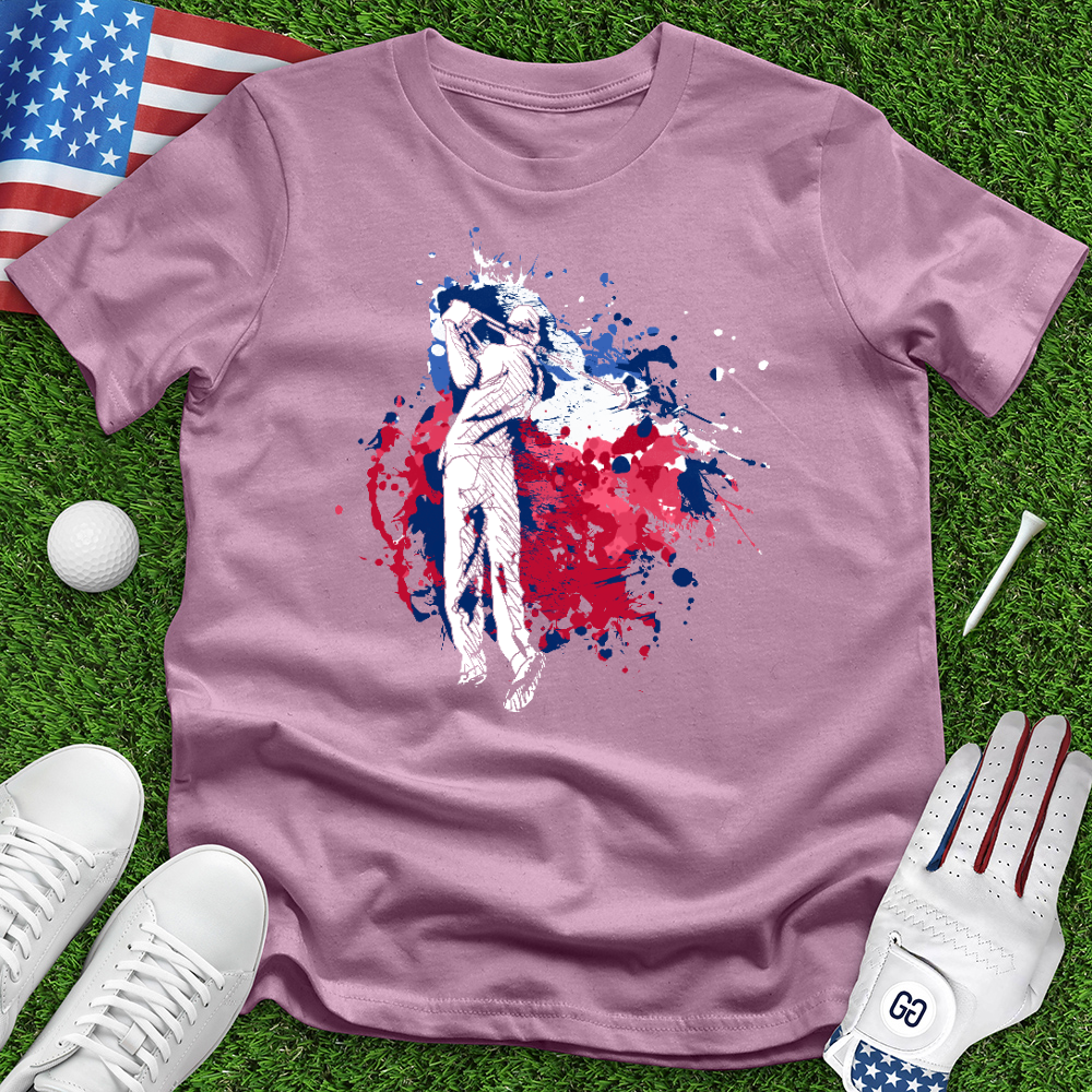 USA Golf Tee