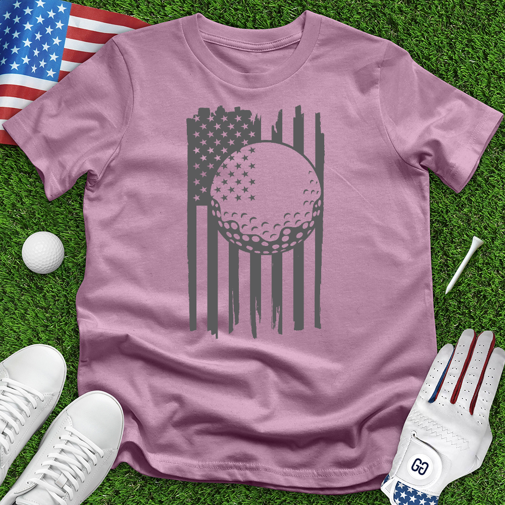 Eagle To The Golf Ball Tee