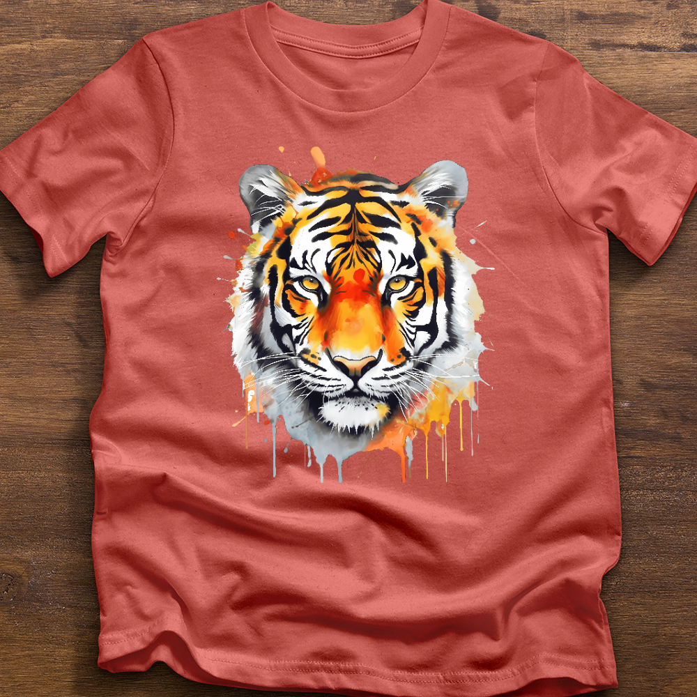 Tiger Face Art Tee